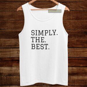 🆕Simply The Best White Tank Top